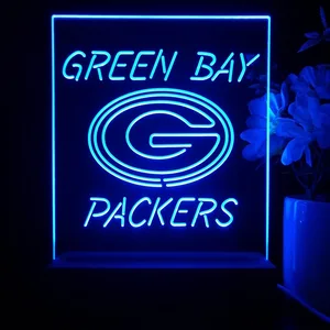 Green Bay Packers Logo 1 LED Desk Light
