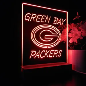 Green Bay Packers Logo 1 LED Desk Light