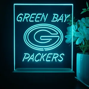 Green Bay Packers Logo 1 LED Desk Light