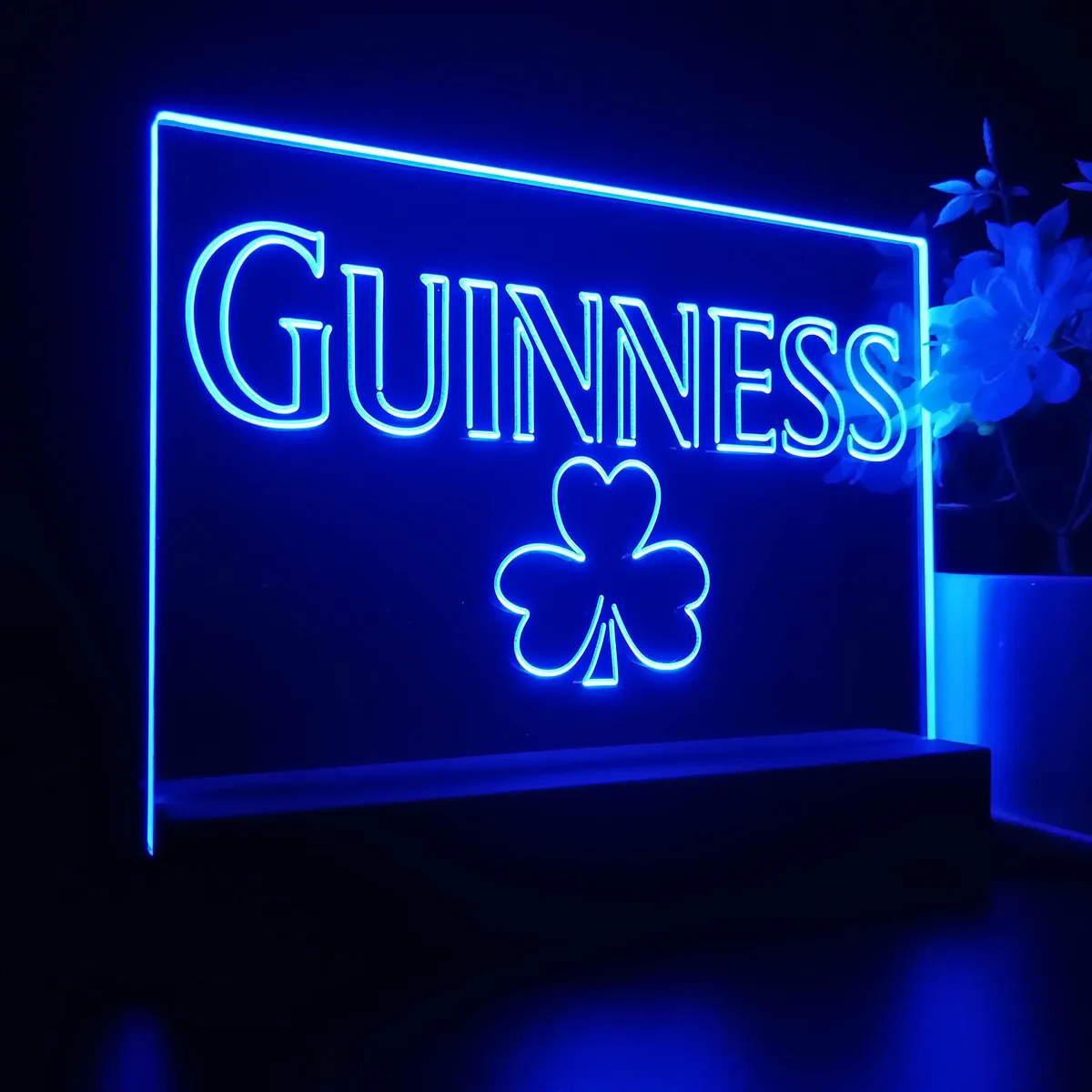 Guiness Shamrock LED Desk Light