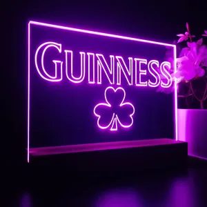 Guiness Shamrock LED Desk Light