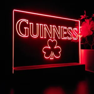Guiness Shamrock LED Desk Light