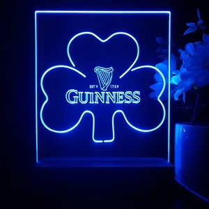 Guinness Clover Leaf LED Desk Light