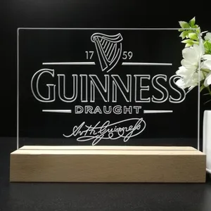 Guinness Draught Arthur Guinness LED Desk Light