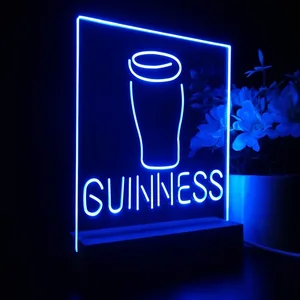 Guinness Glass LED Desk Light