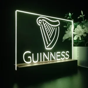 Guinness Logo 1 LED Desk Light