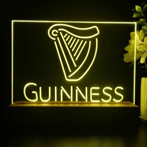 Guinness Logo 1 LED Desk Light