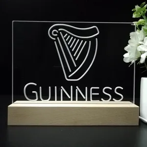 Guinness Logo 1 LED Desk Light