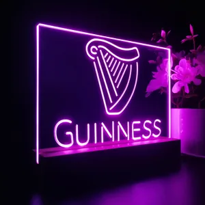Guinness Logo 1 LED Desk Light