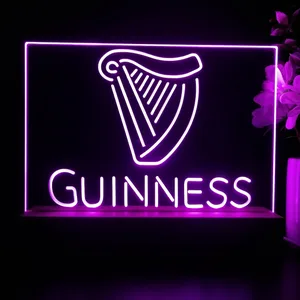 Guinness Logo 1 LED Desk Light