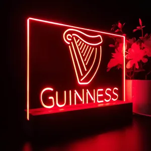 Guinness Logo 1 LED Desk Light
