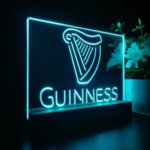 Guinness Logo 1 LED Desk Light