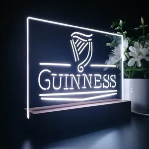 Guinness Logo 2 LED Desk Light