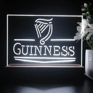 Guinness Logo 2 LED Desk Light
