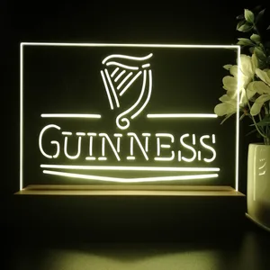 Guinness Logo 2 LED Desk Light