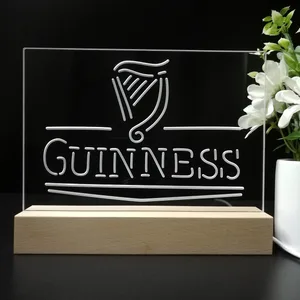 Guinness Logo 2 LED Desk Light