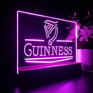 Guinness Logo 2 LED Desk Light