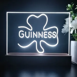 Guinness Shamrock LED Desk Light