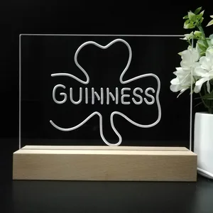 Guinness Shamrock LED Desk Light
