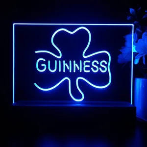 Guinness Shamrock LED Desk Light