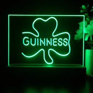 Guinness Shamrock LED Desk Light