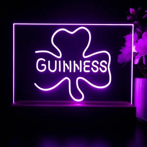 Guinness Shamrock LED Desk Light
