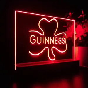 Guinness Shamrock LED Desk Light