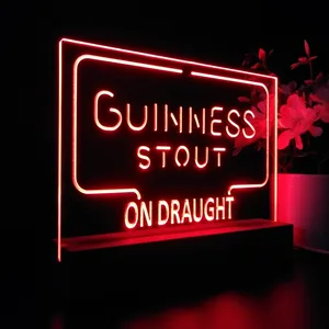 Guinness Stout On Draught LED Desk Light