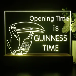 Guinness Toucan Bottle LED Desk Light
