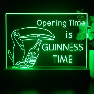 Guinness Toucan Bottle LED Desk Light