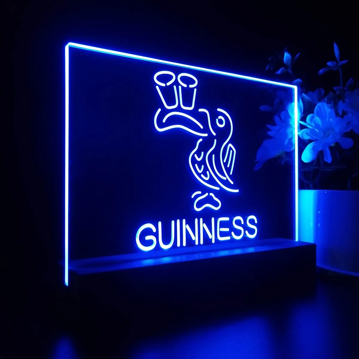 Guinness Toucan Glasses LED Desk Light
