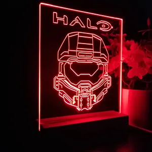 Halo Infinite Master Chief Helmet LED Desk Light