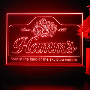 Hamm's 1865 Born in the land of sky blue waters LED Desk Light