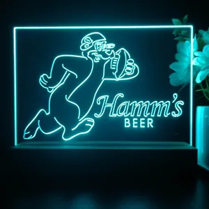 Hamm's Bear Rugby LED Desk Light