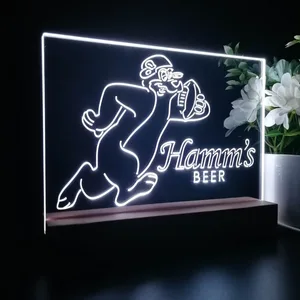Hamm's Bear Rugby LED Desk Light