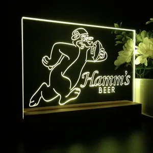 Hamm's Bear Rugby LED Desk Light