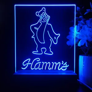 Hamm's Bear Standing LED Desk Light