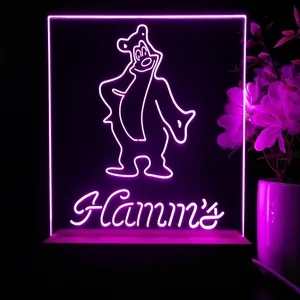 Hamm's Bear Standing LED Desk Light