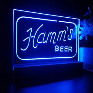 Hamm's Logo LED Desk Light