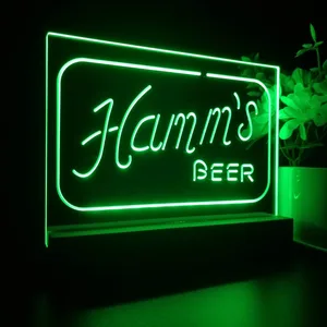 Hamm's Logo LED Desk Light
