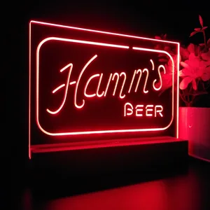 Hamm's Logo LED Desk Light
