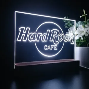 Hard Rock Cafe Logo LED Desk Light
