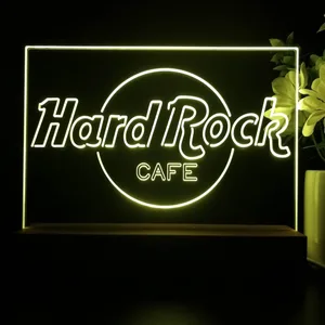 Hard Rock Cafe Logo LED Desk Light