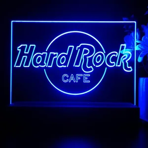 Hard Rock Cafe Logo LED Desk Light