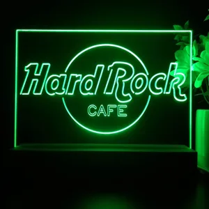Hard Rock Cafe Logo LED Desk Light