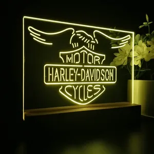 Harley Davidson Eagle 2 LED Desk Light