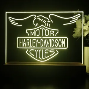 Harley Davidson Eagle 2 LED Desk Light