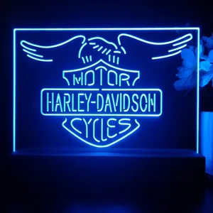 Harley Davidson Eagle 2 LED Desk Light