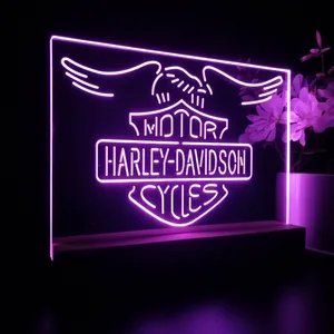 Harley Davidson Eagle 2 LED Desk Light