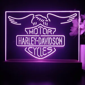 Harley Davidson Eagle 2 LED Desk Light